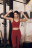 Burgundy Tank Top