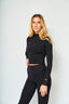 Glitter long sleeve top