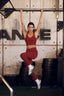 Burgundy Sport Legging