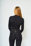 Glitter long sleeve top